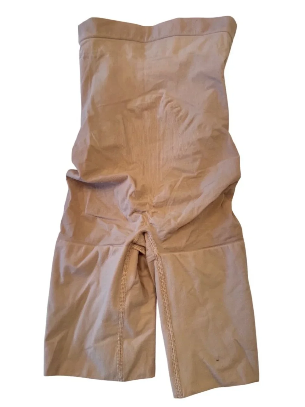 Spanx Higher Power Short Size Medium Soft Nude 6” Inseam Lightweight NWB